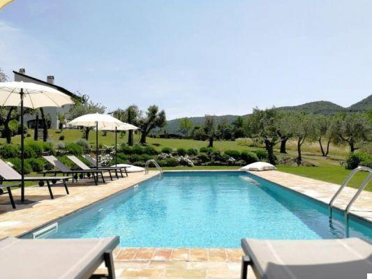 10 casas rurales con piscina en Umbría